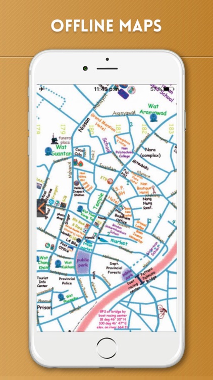Nan Travel Guide with Offline City Street Map screenshot-4