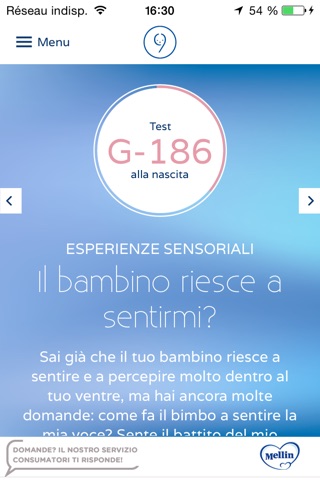 App Gravidanza: 9 mesi insieme | Mellin screenshot 2