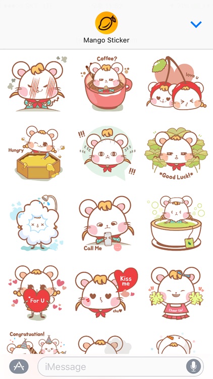 ChapChapMouse - Mango Sticker