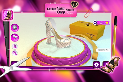 Design Your Own Shoes 3D - Top High Heels Designer and Fashion Stylist Game for Girls screenshot 4