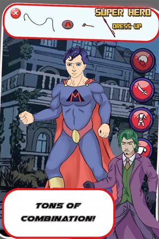 Create A Character - Super Hero Games for Boys 2 screenshot 3