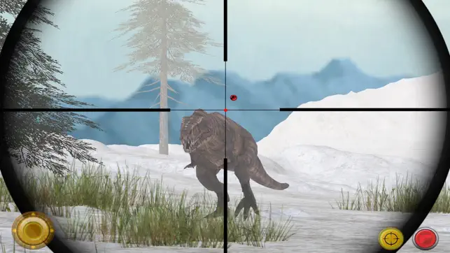 Captura de Pantalla 1 Dinosaur Hunter: Jurassic Simulator 3D iphone
