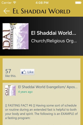 elshaddai world evangelism screenshot 2