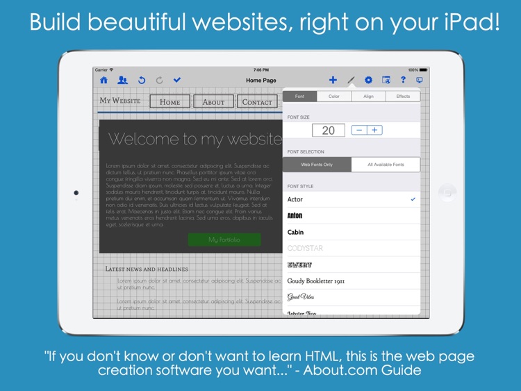 HTML Egg Pro Website Designer