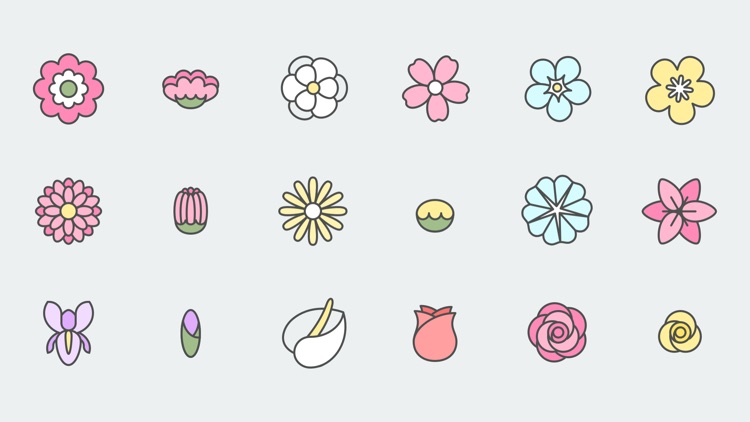 Xinh Flowers Pastel