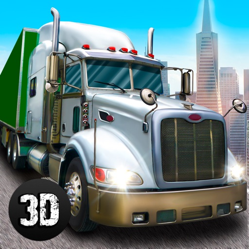 Great American Cargo Trucks: Driving Sim 3D Full icon