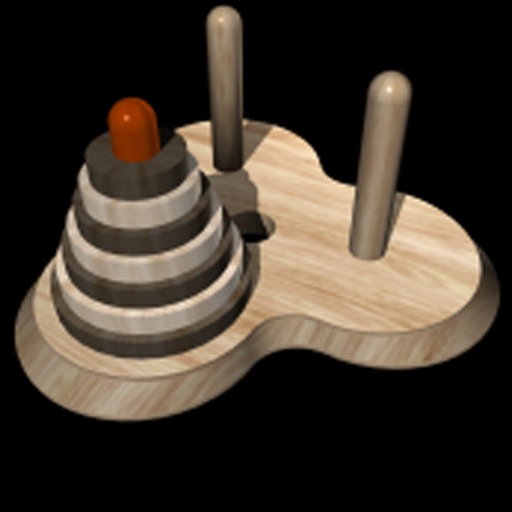 Towers of Hanoi - ancient legend of the puzzle toy iOS App