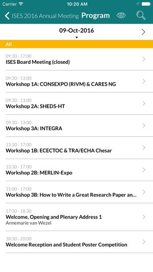 ISES 2016 Annual Meeting(圖2)-速報App