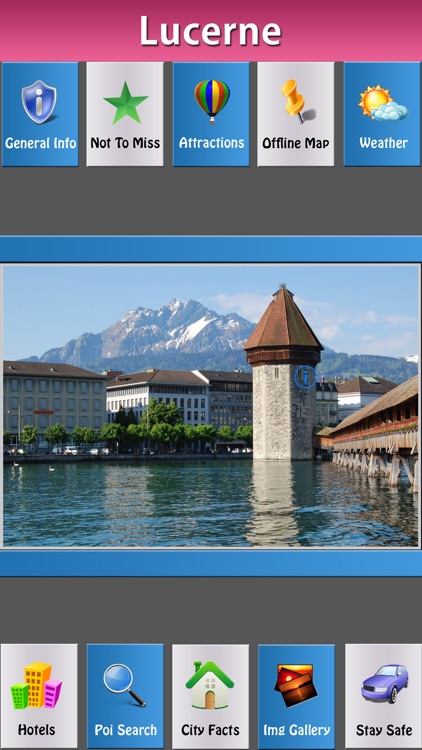 Lucerne Offline Map Travel Explorer