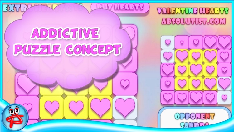 Valentine Hearts: Match 3