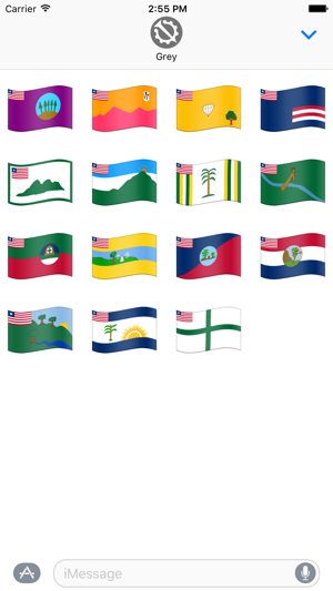 Liberian County Flag Stickers(圖2)-速報App