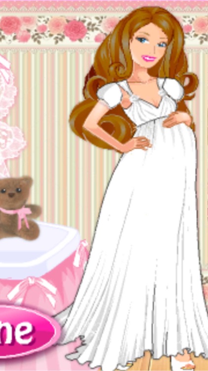 Making elegant dress:Play with baby,free games