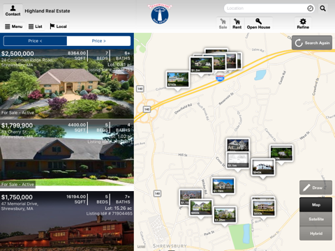 Highland Real Estate Home Search for iPad screenshot 2