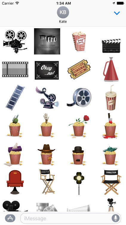 Movie Theater Stickers