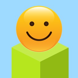 Cube Skip Emoji Fall Down : Emotion Rolling Ball Endless Games