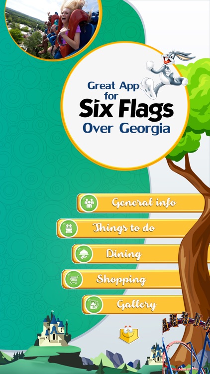 Great App for Six Flags Over Georgia
