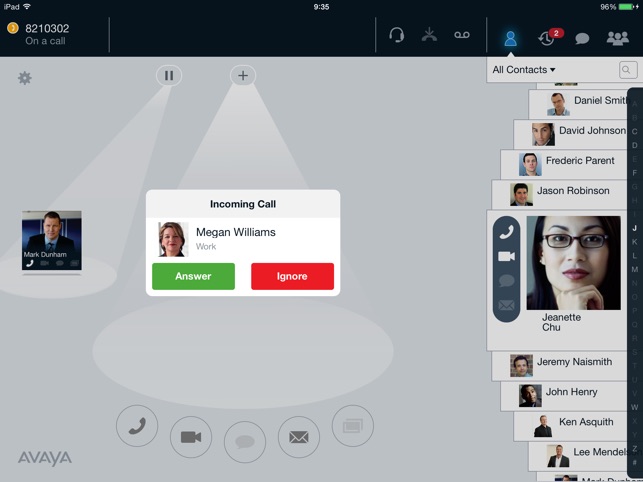 Avaya Communicator® for iPad(圖3)-速報App