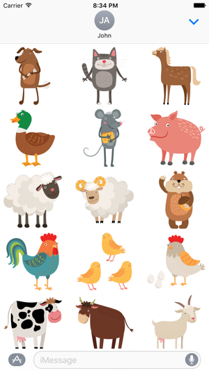 Farm Animal Stickers(圖1)-速報App