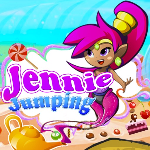 Jennie Jump the game ! For kids Free To Play iOS App
