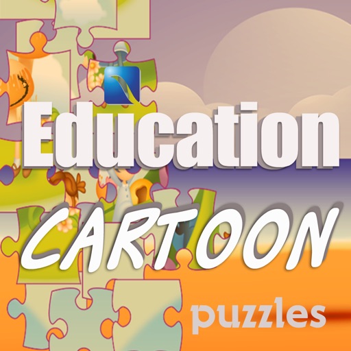 Solve huge big cartoon jigsaw puzzle for adults Icon