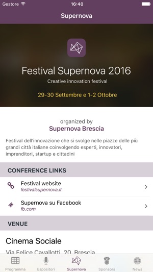 Supernova - Creative Innovation Festival Brescia(圖4)-速報App