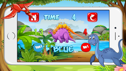 How to cancel & delete 1st Dinosuar Colour Matching Coloring Girls & Boys from iphone & ipad 2