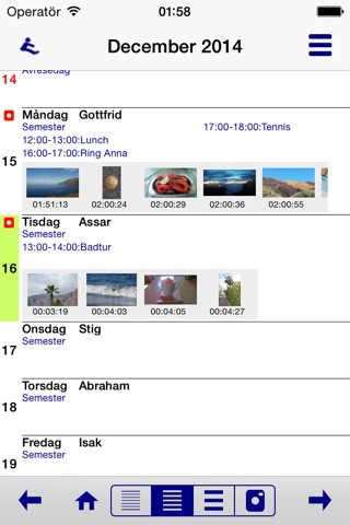 Life Calendar - Events & Photo screenshot 4