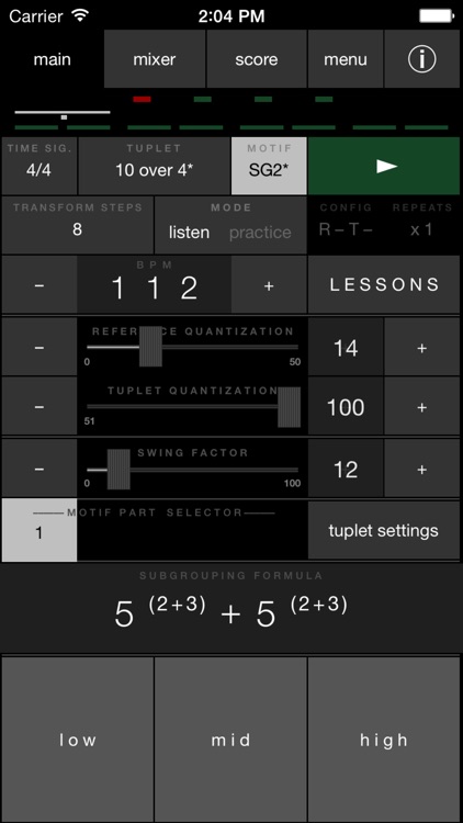 Tuplet Trainer screenshot-0