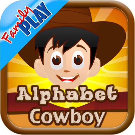 Alphabet Cowboy: Flash Card Game for Toddlers Icon