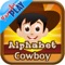 Alphabet Cowboy: Flash Card Game for Toddlers