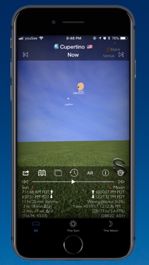 Sun and Moon Sky Finder AR Pro