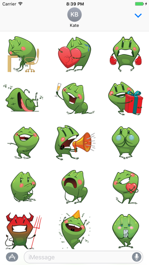 Sticker Me: Happy Frog