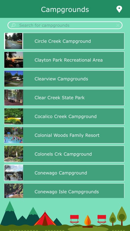 Pennsylvania RV Campgrounds