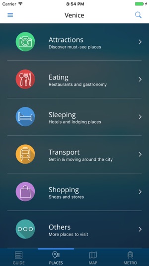 Venice Travel Guide with Offline Street Map(圖3)-速報App