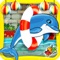 Dolphin Show for kids- Sea animal pool fun game