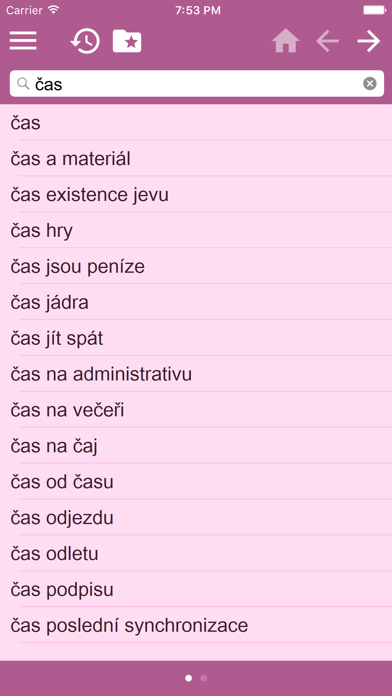 English - Czech Dictionary Free screenshot 3