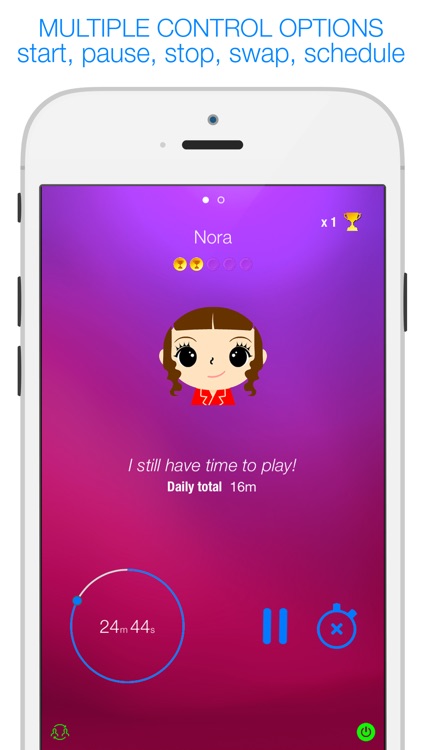 Screen Time Limit for Parents - Playtime Kid Crono