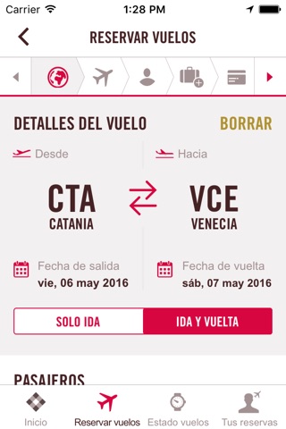 Volotea screenshot 3