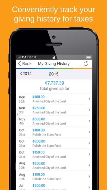 Givelify Mobile Giving App screenshot-3