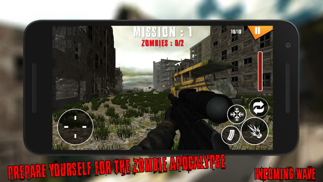 3D Sniper Zombies Shooter