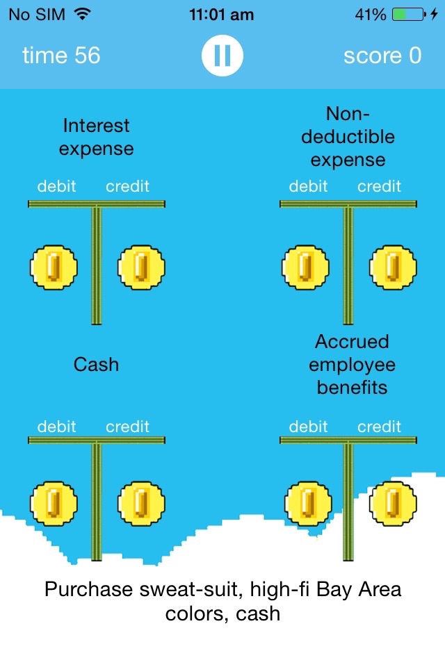 Debit and Credit - Accounting Game screenshot 4