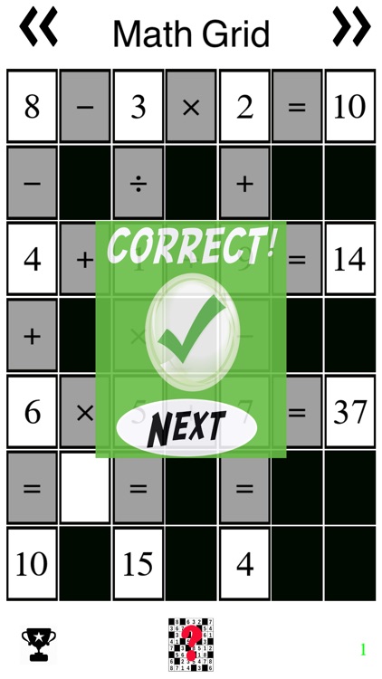 Math Grids - (Japanese Puzzle Sudoku like game)