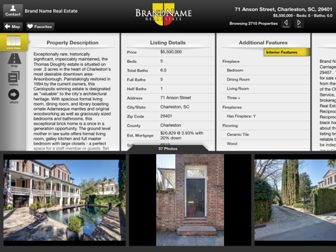 Brand Name Real Estate for iPad screenshot 4