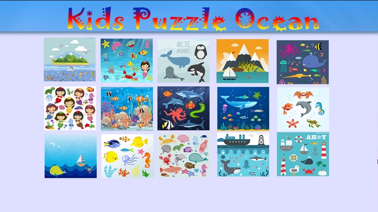 Kids Puzzle Ocean