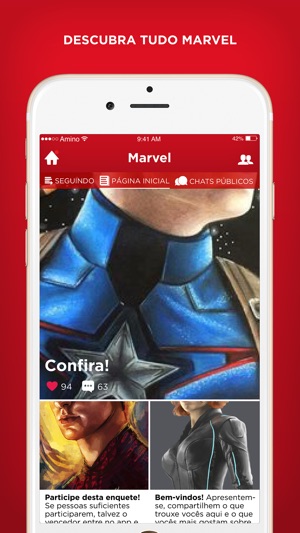 Vingadores Amino(圖1)-速報App