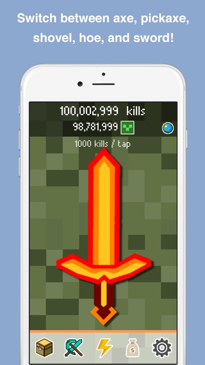 Clickcraft - Pickaxe Block Mining Clicker Game screenshot-4