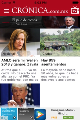 La Crónica de Hoy screenshot 2