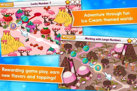 Exploriverse Math Ice Cream screenshot 2