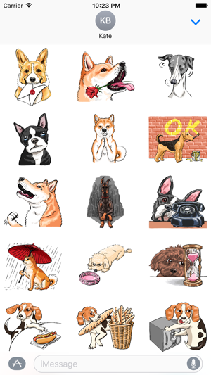 P.S. I Love Dogs - Dog Stickers(圖2)-速報App