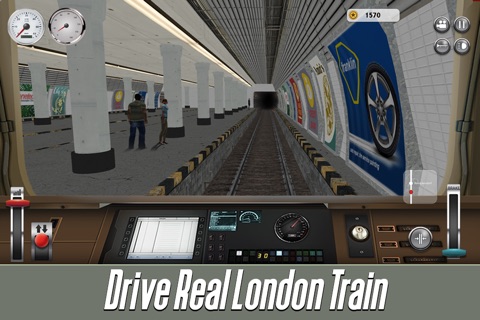 London Subway: Train Simulator 3D Full screenshot 3